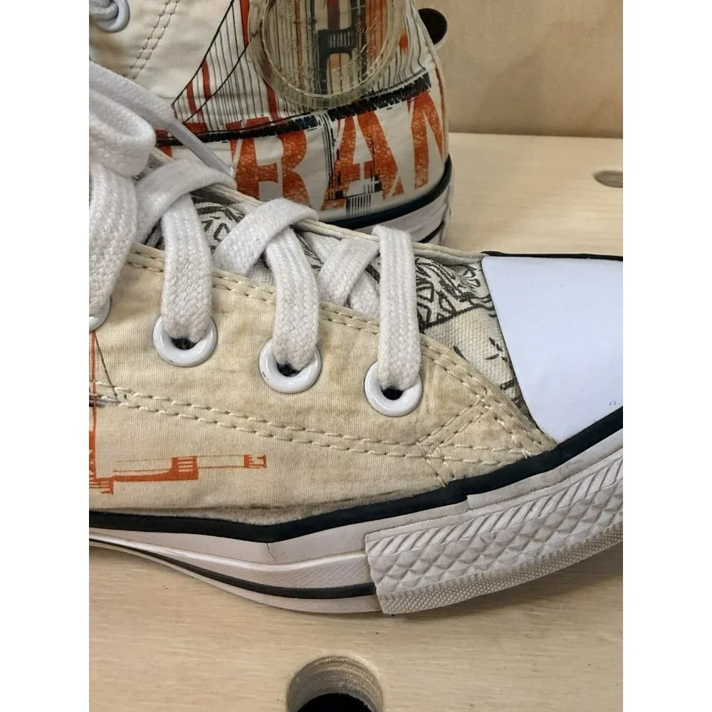 Converse Unisex Chuck Taylor All Star San Francisco Golden Gate Sneakers M7 W9 - Picture 11 of 14
